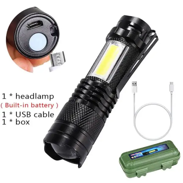 Q5 Portable Mini Led Flashlight 2000 Lumens